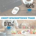 thumbnail image 2 of Runleader 4 Channel Timers Count-up/Countdown Digital Timer Loud Alarm LCD Display Kitchen, 2 of 8
