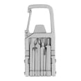 thumbnail image 1 of Hardware, llavero multiherramienta plegable de 12 pulgadas, herramienta múltiple plegable para exteriores, rendimiento sólido Jadeshay A, 1 of 8