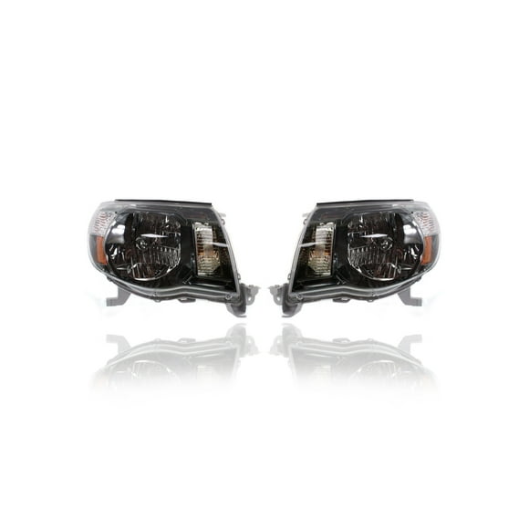 Headlight Assembly - Eagle Eye Fit/For 05-11 Toyota Tacoma 4.0L Prerunner/X-Runner/Base - Left Driver + Right Passenger, Set Pair - 8111004173, 8115004173
