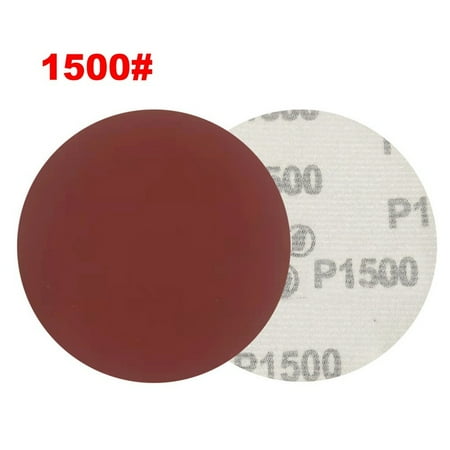 

20Pcs 5Inch 125mm No Hole Hook And Loop Sanding Discs 60-2000 Grit Sandpaper