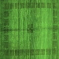 thumbnail image 1 of Ahgly Company Indoor Square Abstract Green Modern Area Rugs, 6' Square, 1 of 4