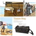 thumbnail image 2 of Tissue Box Waterproof Tissue Storage Bag for Camping (Black Camouflage), 2 of 7