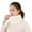 Milky White, variant on Soumake Women Winter Scarf Thick Knitted Warm Solid Color Windproof Elastic Anti shrink Soft Lightweight Washable Neck Heat Retention Neck Warp Neck Warmer