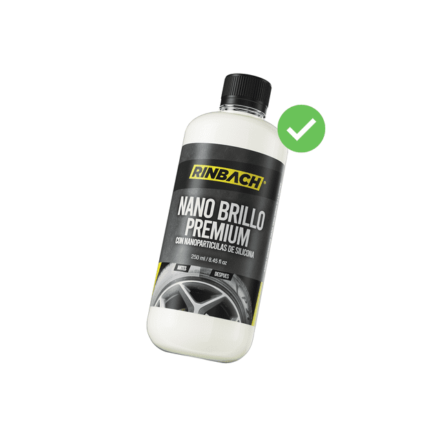 Nano Brillo Premium con Nanoparticulas de Silicona 250ml RINBACH®" Nano Brillo Premium con Nanoparticulas de Silicona 250ml