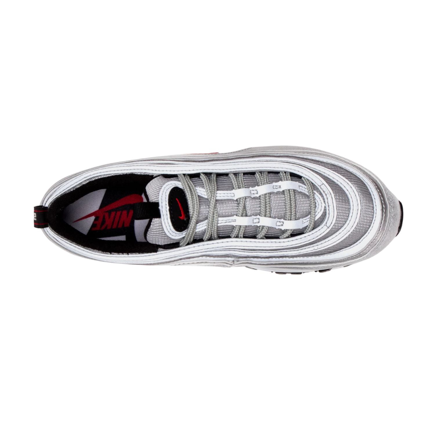 nike air max 97 metallic silver varsity red black white