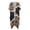 Brown Floral, variant on Long Long Swimsuit Cover ups for Poolside High Quality Fabrics Breathable Bathing Suit Cover Up Christmas Dog