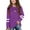 Purple, variant on Summer Tops Toddler Girl Clothes Soft Striped Long Sleeve T Shirts Comfortable Casual Pullover Sweatshirt for Children Multi Color Optional﻿ Black 4-5 Years