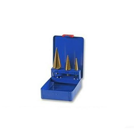 

Brand New Duratool 22-14520 3 Piece Step Drill Bit Set