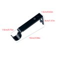 thumbnail image 2 of stanreset 2pcs Window Curtain Rod Brackets Home Bedroom Living Room Iron Curtain Drape Rod Holder Rack, Black, 2 of 9
