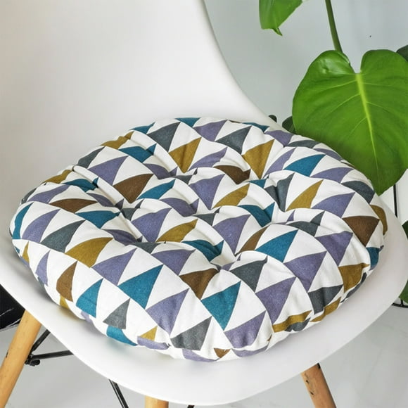 Seat Cushions For Home Use- Tufted Corduroy Floor Cushions For Living Room Tatami- 16 Inch
