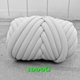 thumbnail image 1 of New Striped Core Spun Crochet Yarn Ice Silk Feeling Polyester Cotton Rope for Handbag Pet Nest Fashion Home Decoration, 1 of 7