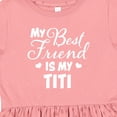 thumbnail image 4 of Inktastic My Best Friend is My Titi with Hearts Girls Toddler Dress, 4 of 5