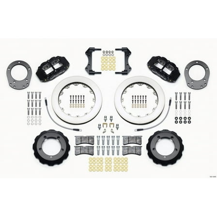 Wilwood Narrow Superlite 4R Front Hat Kit 12.88in 76-77 Ford Bronco Dana 44 w/Lines