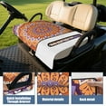 thumbnail image 4 of Contemporary Mandala Golf Cart Seat Cover 51" x 31", Universal Microfiber Towel for Bench Protection, 4 of 8