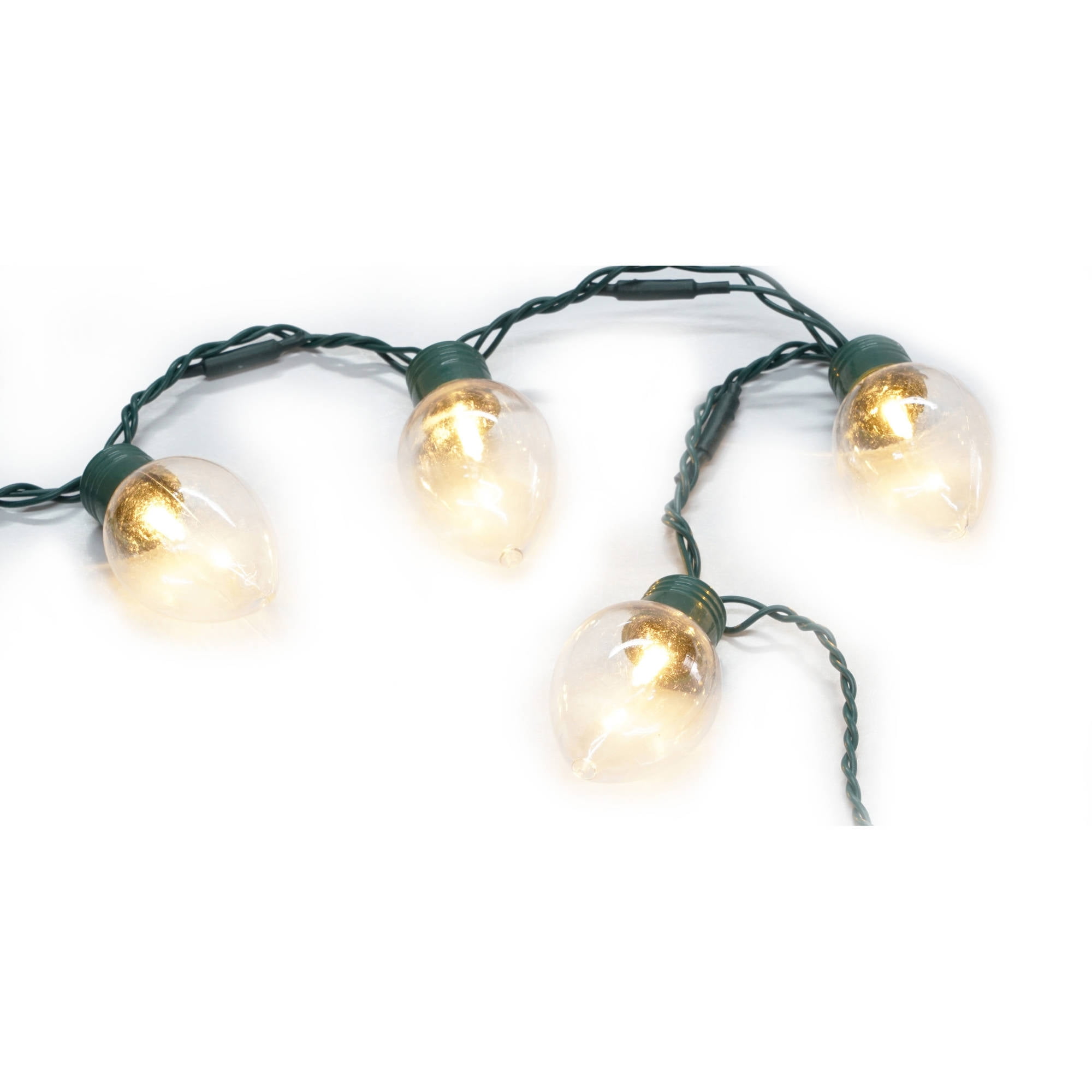 Holiday Time LED Pet Jumbo C7 Christmas Lights Warm White, 20 Count