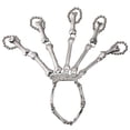 thumbnail image 2 of Punk Skeleton Claw Ring Accessory Perfect for Cosplay Events Made of Durable Material in Silver Color 1Pack, 2 of 3