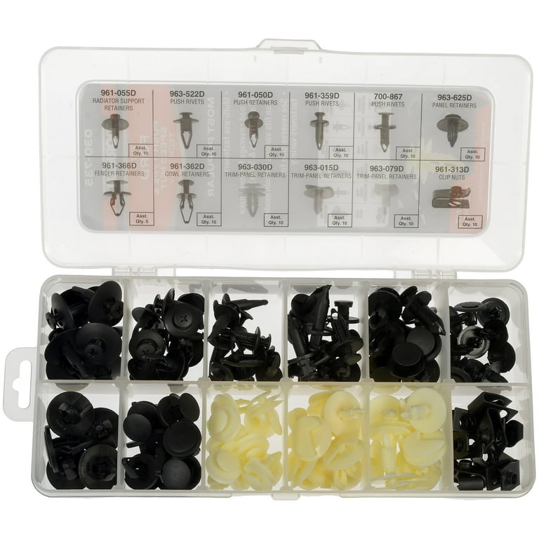 Dorman 030-735 Fastener Tech Tray - Push-Type Retainers And Speed
