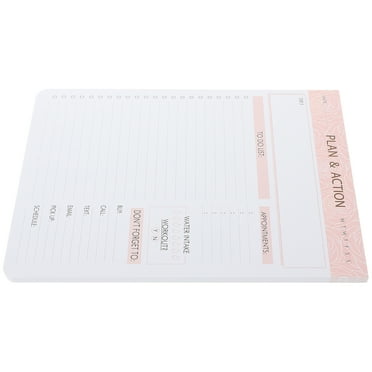 Notebook Household Memo Pads Planner Notepad to Do List Notebooks Memorandum Mini Office supplies Task Travel