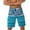 01 Blue, variant on Hicidod Mens Swim Trunks Quick Dry Bathing Suit Stripe Pattern Swimming Board Shorts Mesh Lining Beach Swimwear for Summer