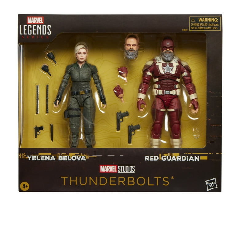 Marvel Legends Series Yelena Belova and Red Guardian, Thunderbolts