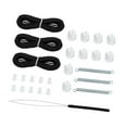 thumbnail image 4 of funtasica RV Pleated Shade Repair Kit Repair and Maintain Lightweight Trailer Replacement Hardware Accessories RV Repairing Kit Black, 4 of 8