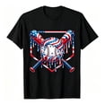 thumbnail image 3 of KHONTS Kids American Flag Tees for Boys Youth 4th of July T-Shirt Summer Short Sleeve Shirt,Size 2-13 Years Black 140, 3 of 4