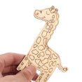 thumbnail image 5 of COMPUKAS 40pcs Wooden Craft Shapes for Painting, Decoration, Perfect for Holiday Crafts, Art Projects, and Activities, 5 of 5
