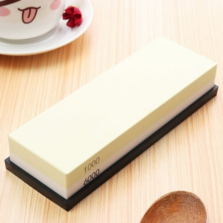 

Double-Sided Whetstone Sharpener Water Stone 240-8000 Grit Sharpening Tool