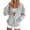 c01Gray, variant on JGGSPWM Womens Zip Up Hoodies Solid Color Casual Long Sleeve Zipper Sweatshirts Fall Winter Comfy Track Jackets with Pockets Blue M