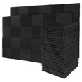 thumbnail image 4 of 50Pcs Acoustic Soundproof Foam Sound Absorbing Panels Sound Insulation Panels Wedge for Studio Wall, 4 of 5