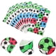 thumbnail image 3 of KAKOWELY 50 bolsas de bocadillos con forma de pelota deportiva, bolsas de galletas para fiestas, bolsas de regalo, bolsas de recuerdos para fiestas de festivales, bolsas de regalo, 3 of 4