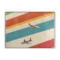 thumbnail image 5 of Yayeee Area Rugs for Living Room 5.2'x4' Indoor Non Slip Washable Bedroom Carpet, Colorful Plane, 5 of 5