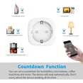 thumbnail image 3 of Smart WiFi Plug: 16A WiFi Smart Plug with Timer and Countdown Function, Energy Monitor Smart Socket Switch Works with Alexa, 3 of 4