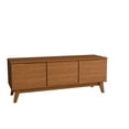 thumbnail image 3 of Kappesberg Athens 3-Door Tv Stand with Soft-Close Doors and Built-in Handles - Golden Oak, 3 of 8