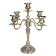 thumbnail image 2 of Retro Candelabra, Candle Stand Decorative Flat Appearance Easy To Assemble  For Wedding, 2 of 8