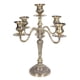 thumbnail image 1 of Candelabro Retro decorativo delicado de aleación de Zinc con soporte de vela de Metal para mesa de cena, chimenea, boda, 1 of 14