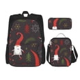 thumbnail image 1 of Balery Cute Christmas Gnomes Mochila Escolar 3 en 1 para Niños - Mochila Resistente con Lonchera Térmica y Estuche - Mochila Escolar para Niños y Niñas, 1 of 7