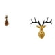 thumbnail image 1 of estatua,Estatuas,figuras de animales,manualidades,Estatua de cabeza de ciervo,Decoración de pared con cabeza de ciervo,animales,adorno para el hogar,Esculturas de alce de pared con cabeza de, 1 of 8