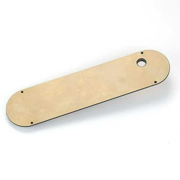 Leecraft GE-2 Zero Clearance Table Saw Insert, 13-13/16 in. x 3-1/2 in.
