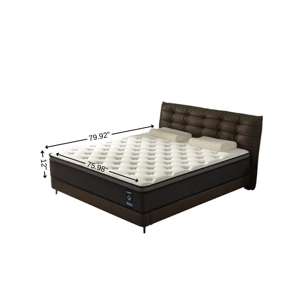 12" King Foam Hybrid Mattress