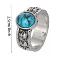 thumbnail image 2 of K-KED Gorgeous Women Cubic Zirconia 925 Silver Wedding Rings Delicate Jewelry Size 6-10-10-#4, 2 of 6
