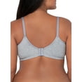 thumbnail image 6 of Fruit of the Loom Women's Cotton Stretch Extreme Comfort Bra, Style FT920, 2-Pack, 6 of 6