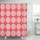thumbnail image 1 of Cortina de Ducha ABPHQTO Copos de Nieve Rojo 150x180 cm, 1 of 1