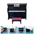 thumbnail image 3 of LEEYNEER Piano Miniature Dollhouse Decor Instruments Musical Home Figurines Figure Kids Model Figurine Children  S Music Learning, 3 of 8