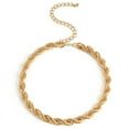 thumbnail image 1 of MesaSe Collier Ras du Cou Punk Hip Hop pour Femmes Collier Gothique Cubain Épais, 1 of 6