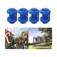 thumbnail image 4 of Ensemble de 8 Embouts de Poteaux de Trampoline pour Poteaux de Filet de Trampoline 25 mm, Particulièrement Robustes, Résistants aux Intempéries, Pièce de Rechange pour Filet de Sécurité (Bleu), 4 of 5