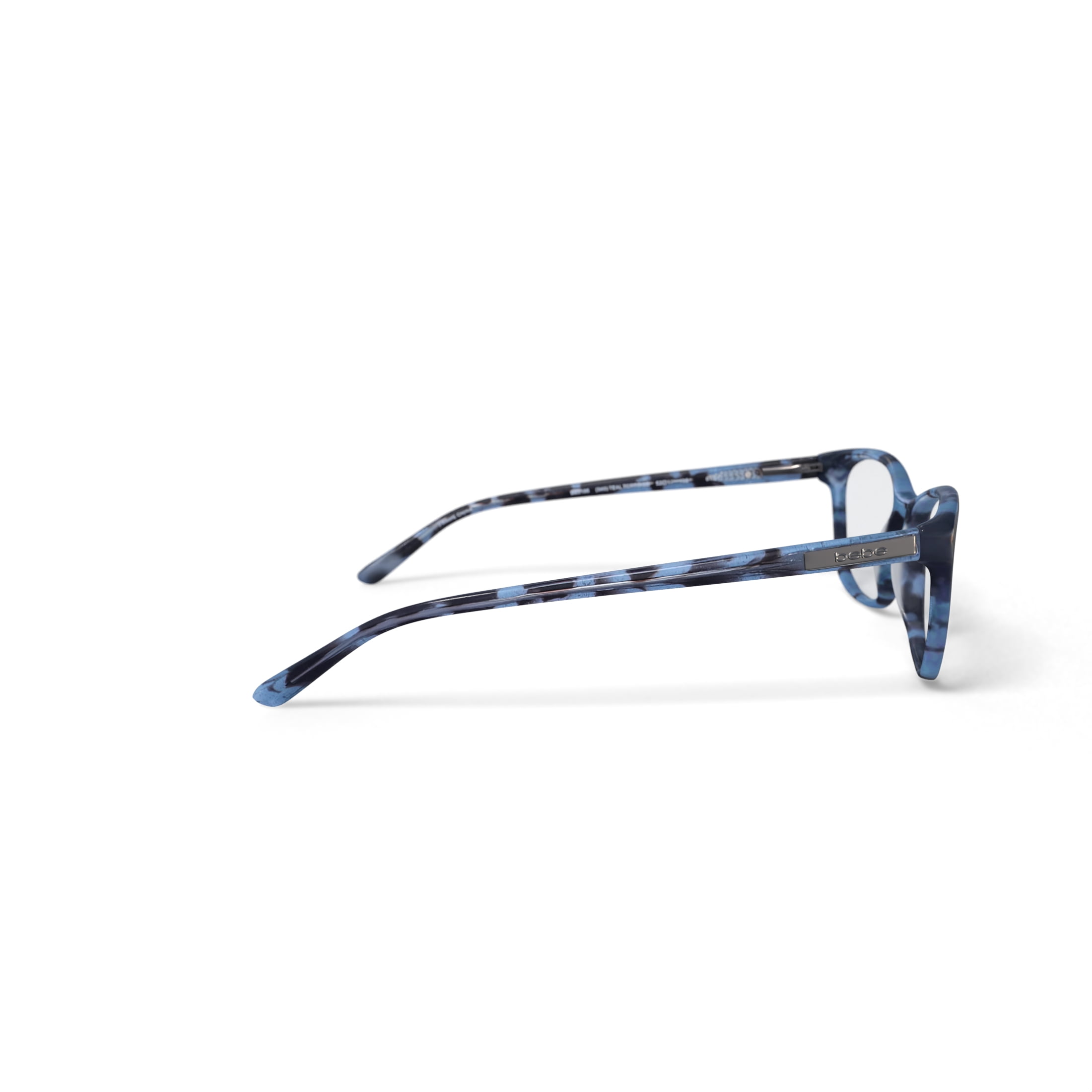 Bebe Women's BB4286 Prescription Eyeglasses with Case, Teal Tortoise