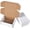 6"x4"x3", variant on 9x6x2 Inches Small Shipping Boxes, 2 Pack White Corrugated Cardboard Boxes, Recyclable Tap-Lock Packaging Boxes for Business, Wrapping, Mailing and Storage