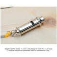 thumbnail image 5 of CxhicLuv Stainless Steel Survival Whistle 1.9×0.7 Inch Loud, Portable – Neck-Hanging Rescue Signal, Suitable for Hiking, Camping, Outdoor Safety, Great for Adventurers, Yellow, 5 of 9