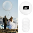 thumbnail image 2 of Sunjoy Tech Giant Balloons 36-Inch Clear Balloons, Big latex balloons Large Transparent Balloon for Photo Shoot/Birthday/WeddingParty/Festivals/Event Decorations, 2 of 2